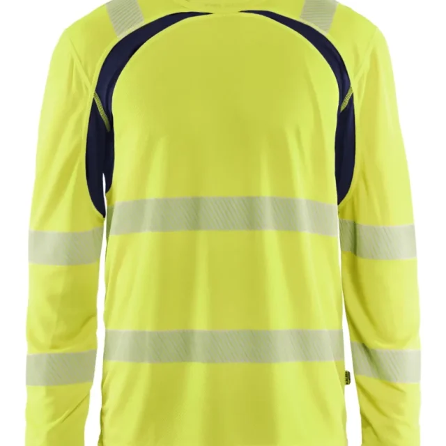 Blåkläder 359910135599S T-shirt varsel, röd/svart Röd/svart