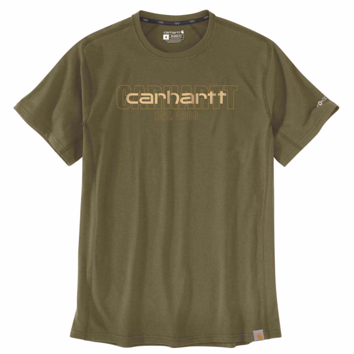 Kjøp Carhartt T-skjorte Logo, mørkegrønn
