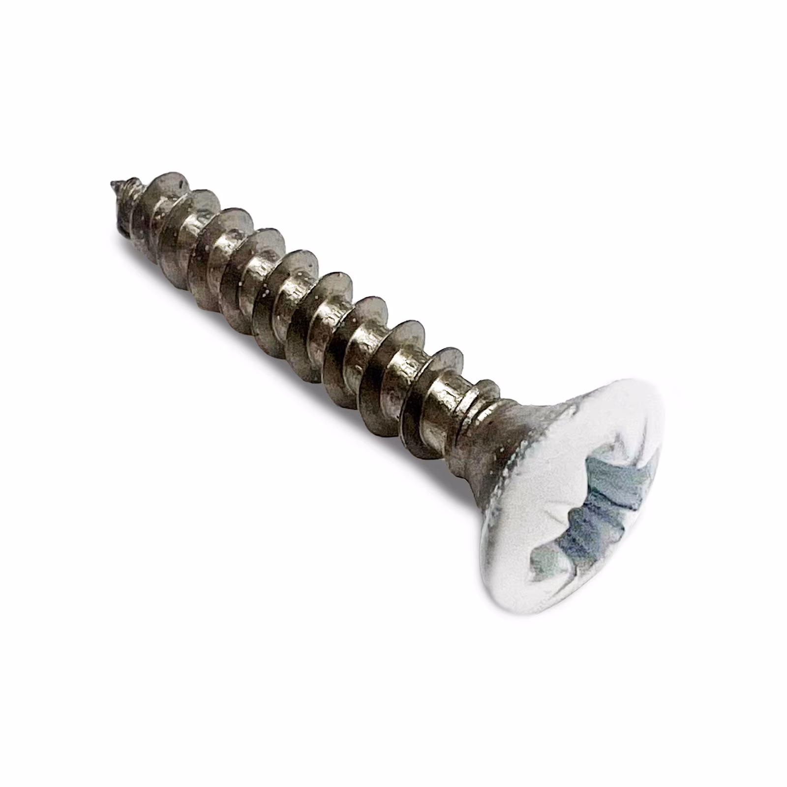 Kjøp Habo Skrue hvit, 3,5x25 mm