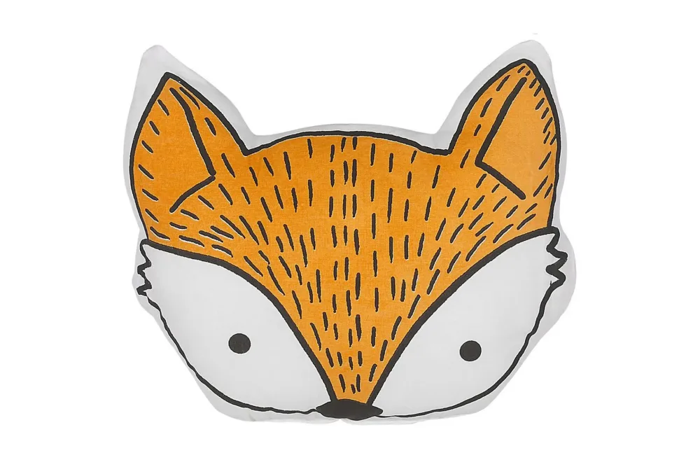 Prydnadskuddar Vadodara Orange/Vit/Svart