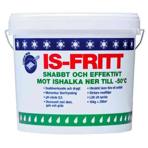 IS-FRITT 910 Issmältningsmedel 10 kg hink, med ströare