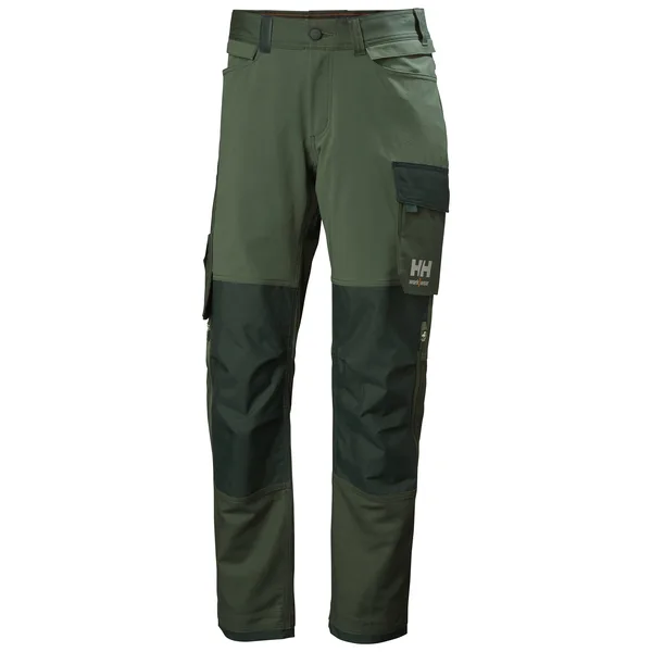 Helly Hansen Workwear Oxford 77395-474 Arbetsbyxa grön D112