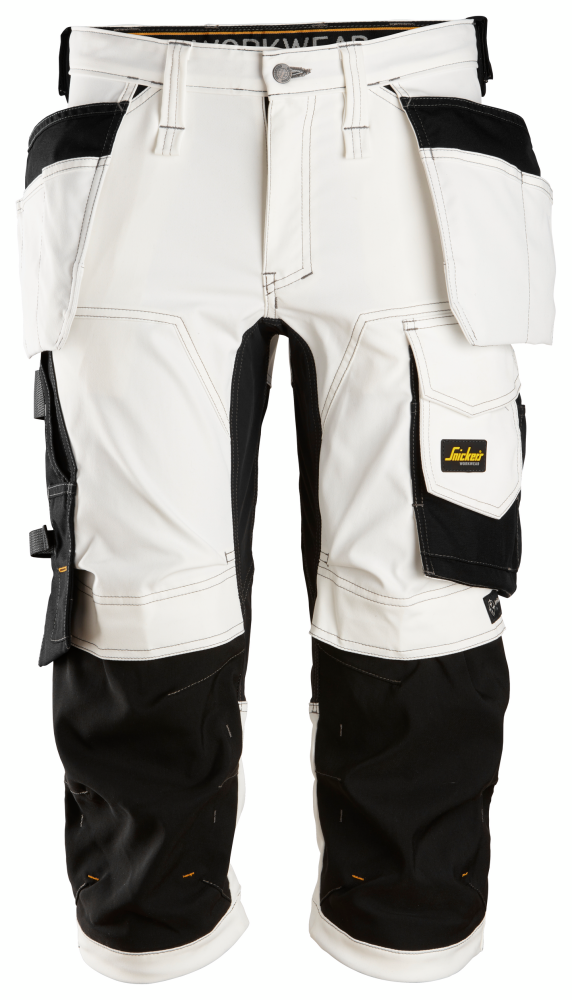 PIRATBYXA SNICKERS WORKWEAR 6104 STRETCH VIT 52, HF AW