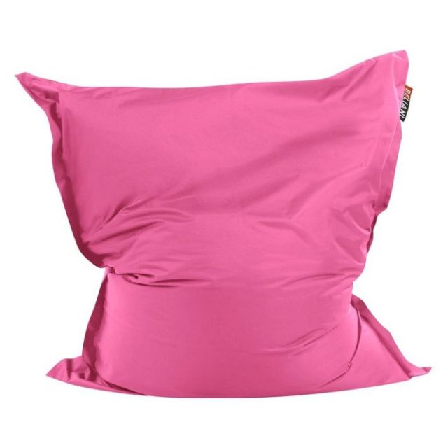 Sittsäck Fuzzy Rosa, 140x180x20 cm