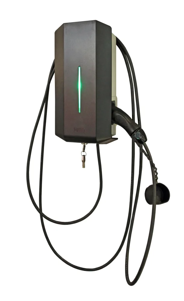 Garo GLB-DC-T222FC-A Laddbox fast T2-kabel, 22 kW, 3-fas