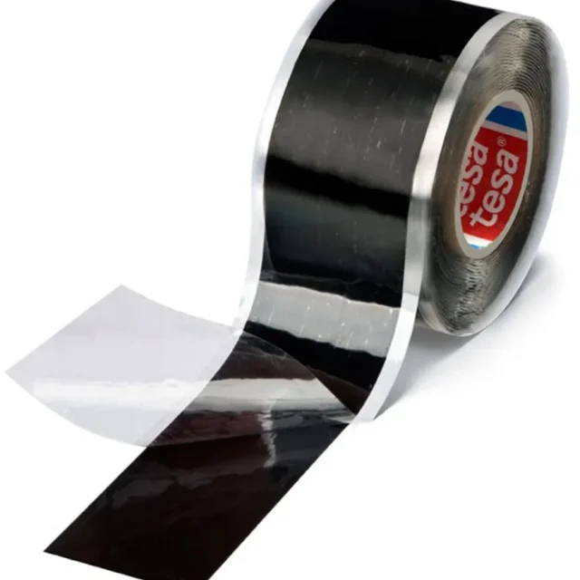 Tesa 4600 Silikontejp vulkaniserande svart