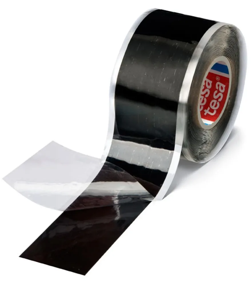 Tesa 4600 Silikontejp vulkaniserande svart