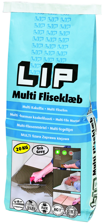 MULTIKAKELFIX GRÅ 20KG