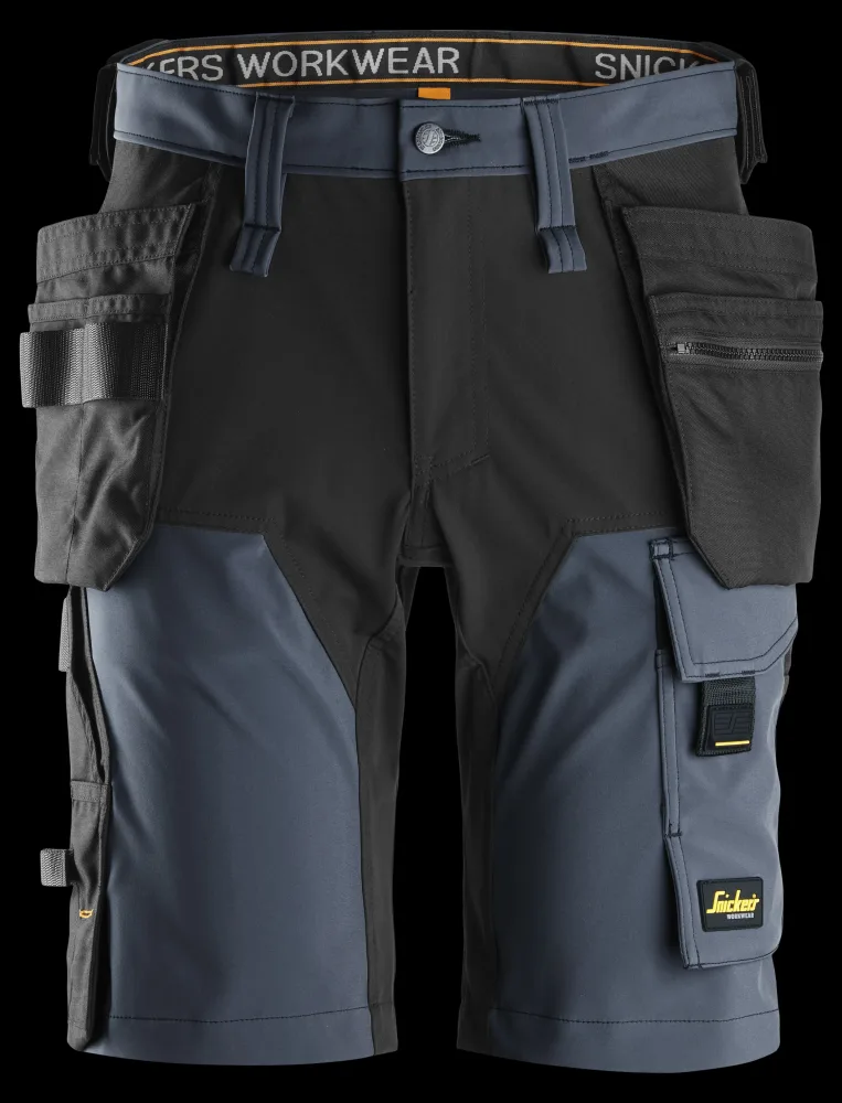 Snickers Workwear 6175 Fullstretchshorts marin/svart 46