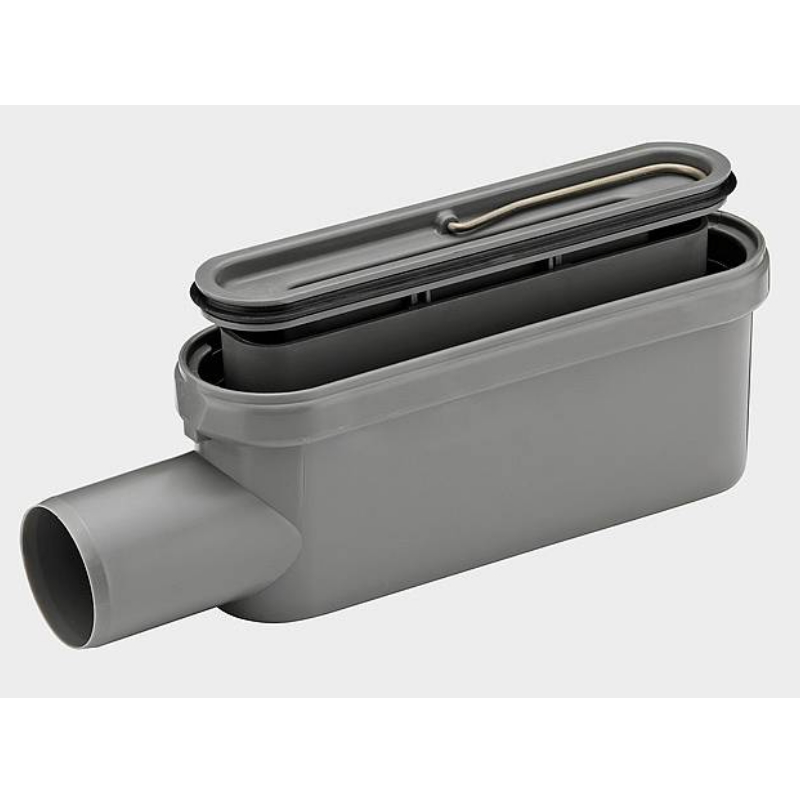 Utloppshus Unidrain 50mm Sida