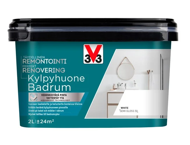 Perfekt Renovering Badrum 2L Powder Pink