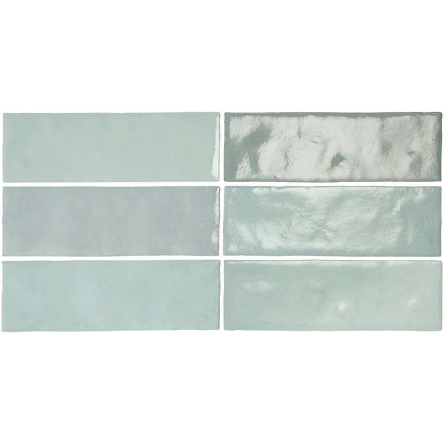 Kakel Artisan Aqua Turkos, 6.5x20cm | Stuvbutiken - Bild 3