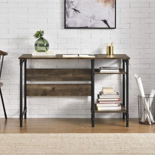 Bradford Skrivbord 120 cm Mörkbrun