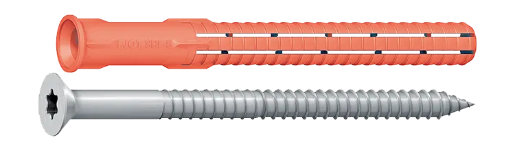 Sormat SDF-S Fasadplugg C1000, 25-pack 10Hx220 mm