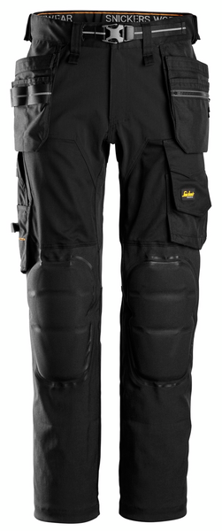 BYXA SNICKERS WORKWEAR 6590 CAPSULIZED SVART 100, STRETCH