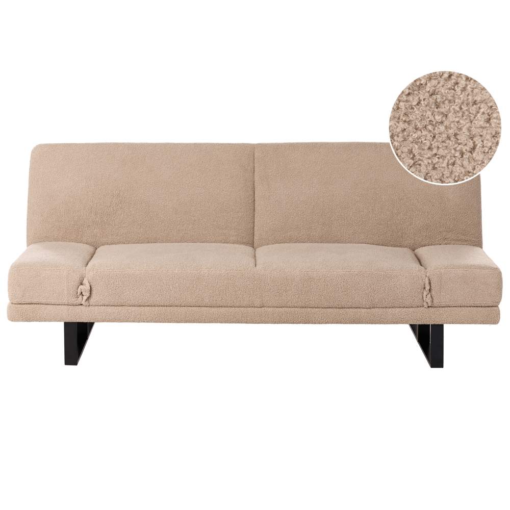 Bäddsoffa York Bouclé