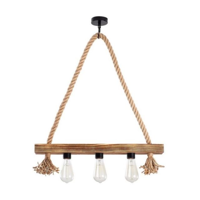 Taklampa Nira Trä ( 60 x 9 cm)