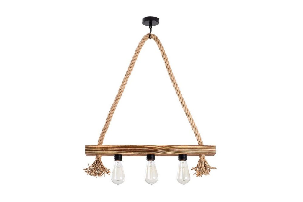 Taklampa Nira Trä ( 60 x 9 cm)