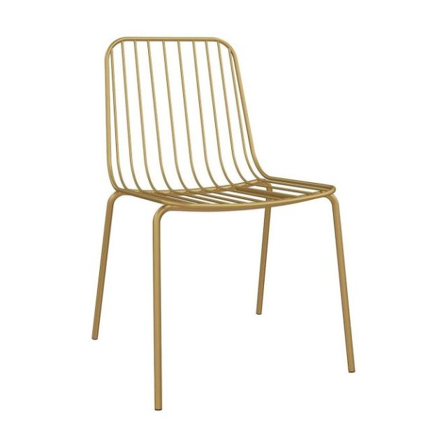 Caden Matstol Guld 2-pack