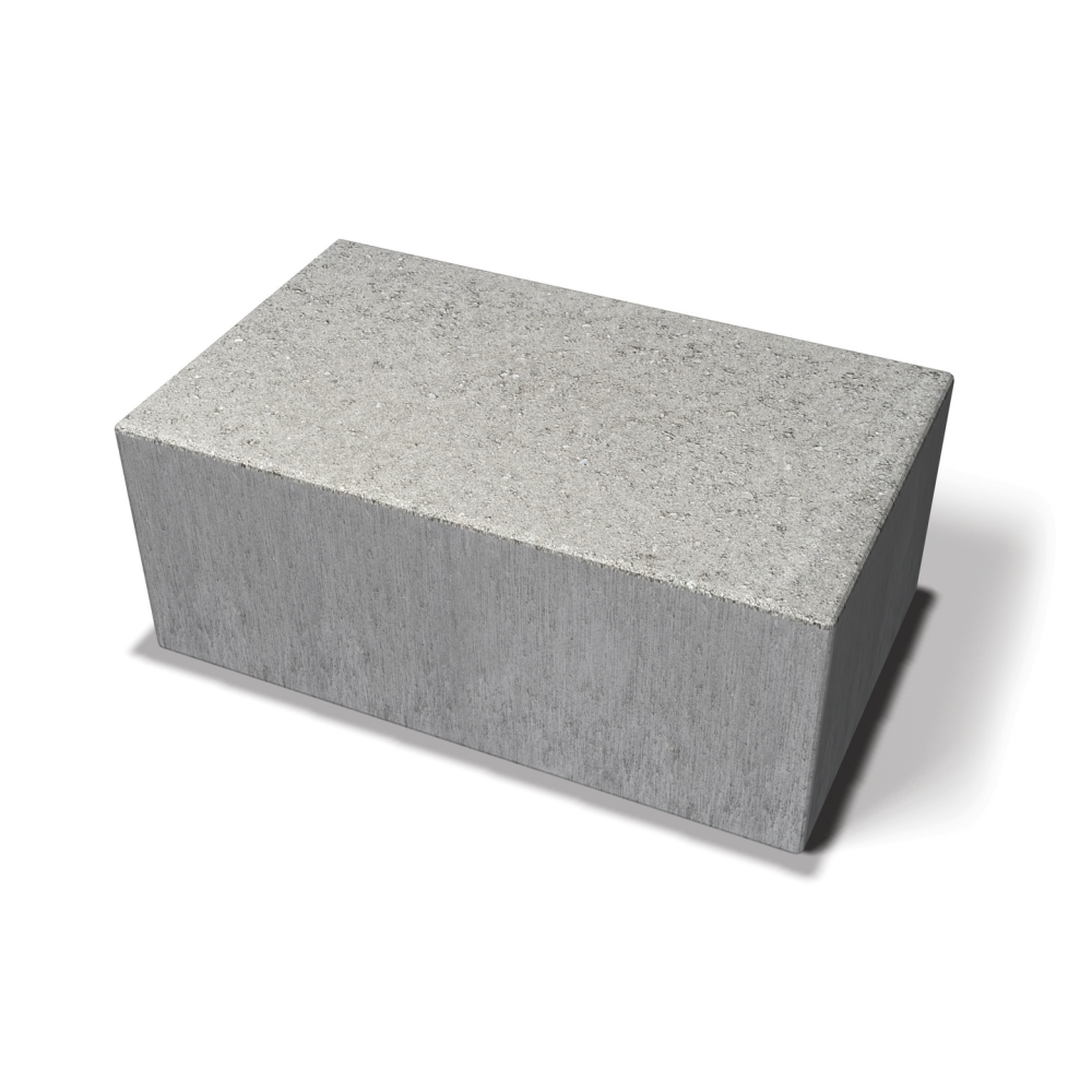 MURSTEN BENDERS LABYRINT SKARP MAXI, GRÅ F 350X210X140MM