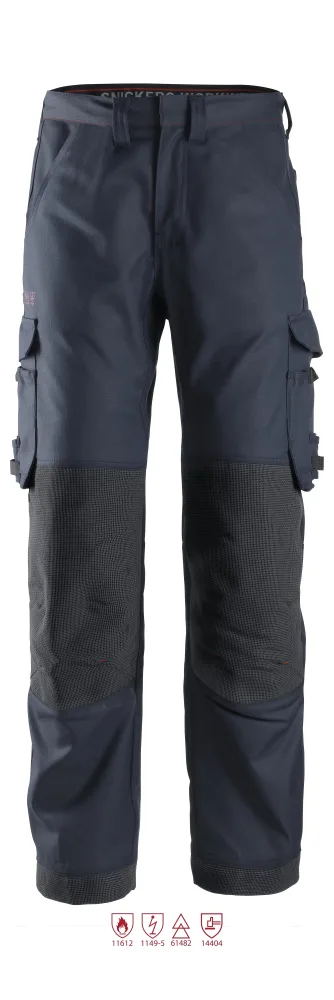 Snickers Workwear 6362 ProtecWork Arbetsbyxa marinblå 152
