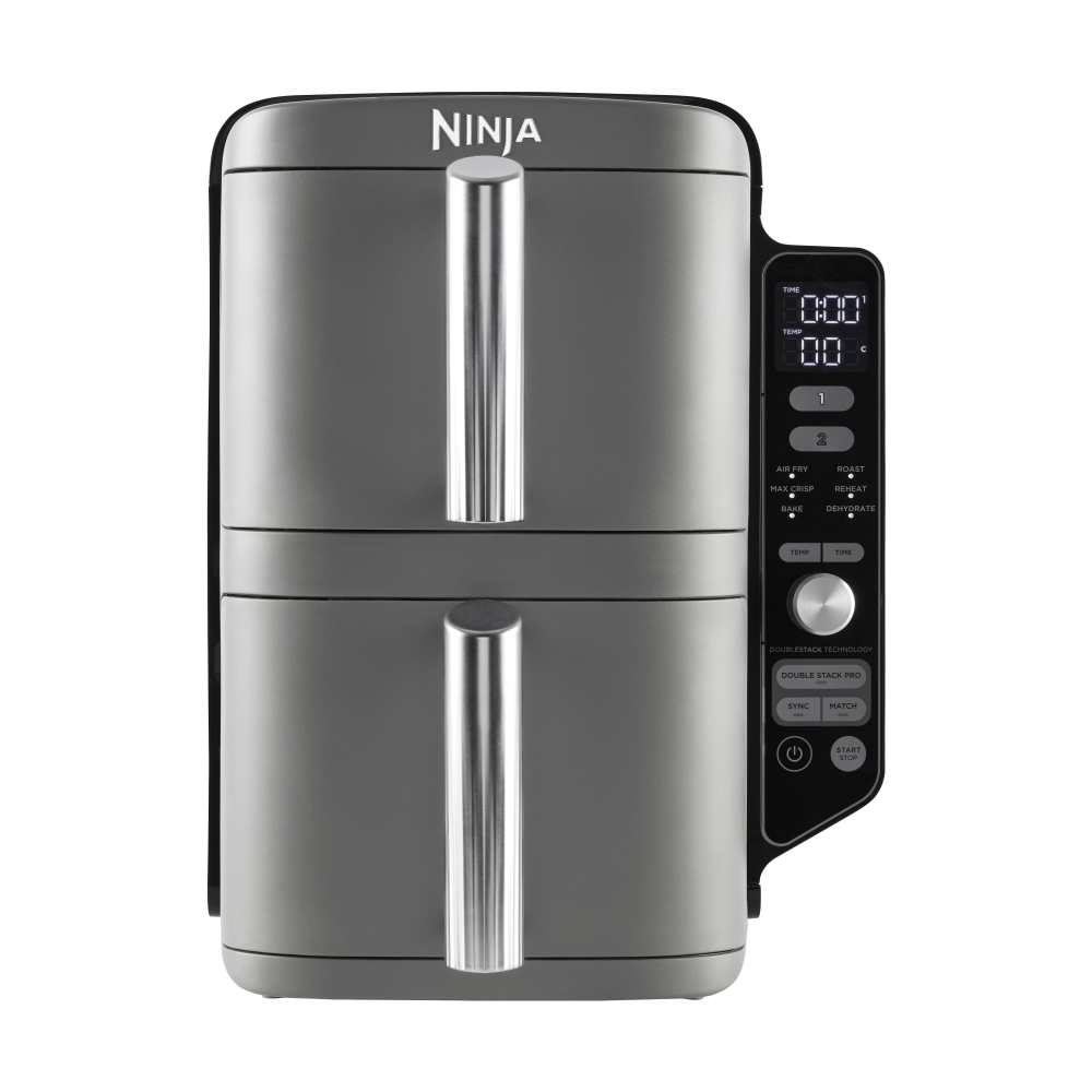 Ninja Air Fryer SL400EU double stack XL 2 lådor 9,5 L, Svart