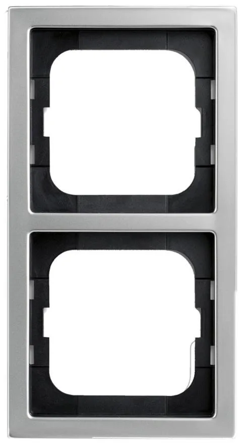 ABB 1724-866K Kombinationsram RF, stål 4-fack - Bild 2
