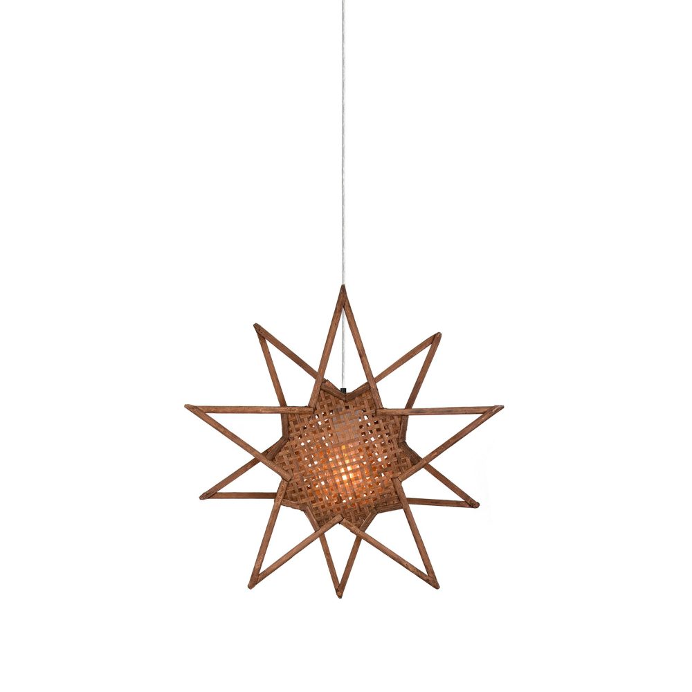 Karin adventsstjärna Ø45 cm, Brun