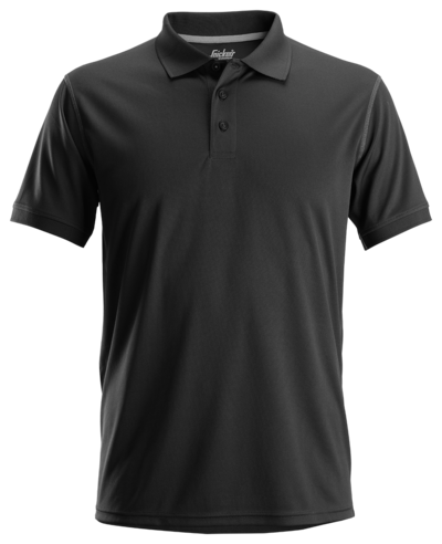 PIKETRÖJA SNICKERS WORKWEAR AW SVART STL S