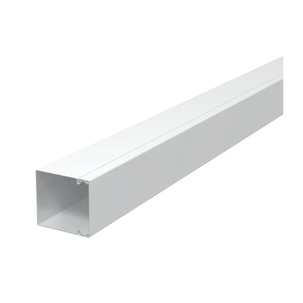 Obo Bettermann 6248624 Matarkanal elförzinkad, polarvit, 2 m 100 x 60 mm