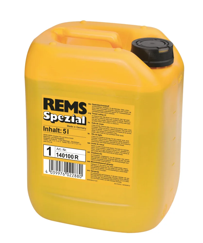 REMS Spezial Gängolja mineralisk 500 ml pumpflaska