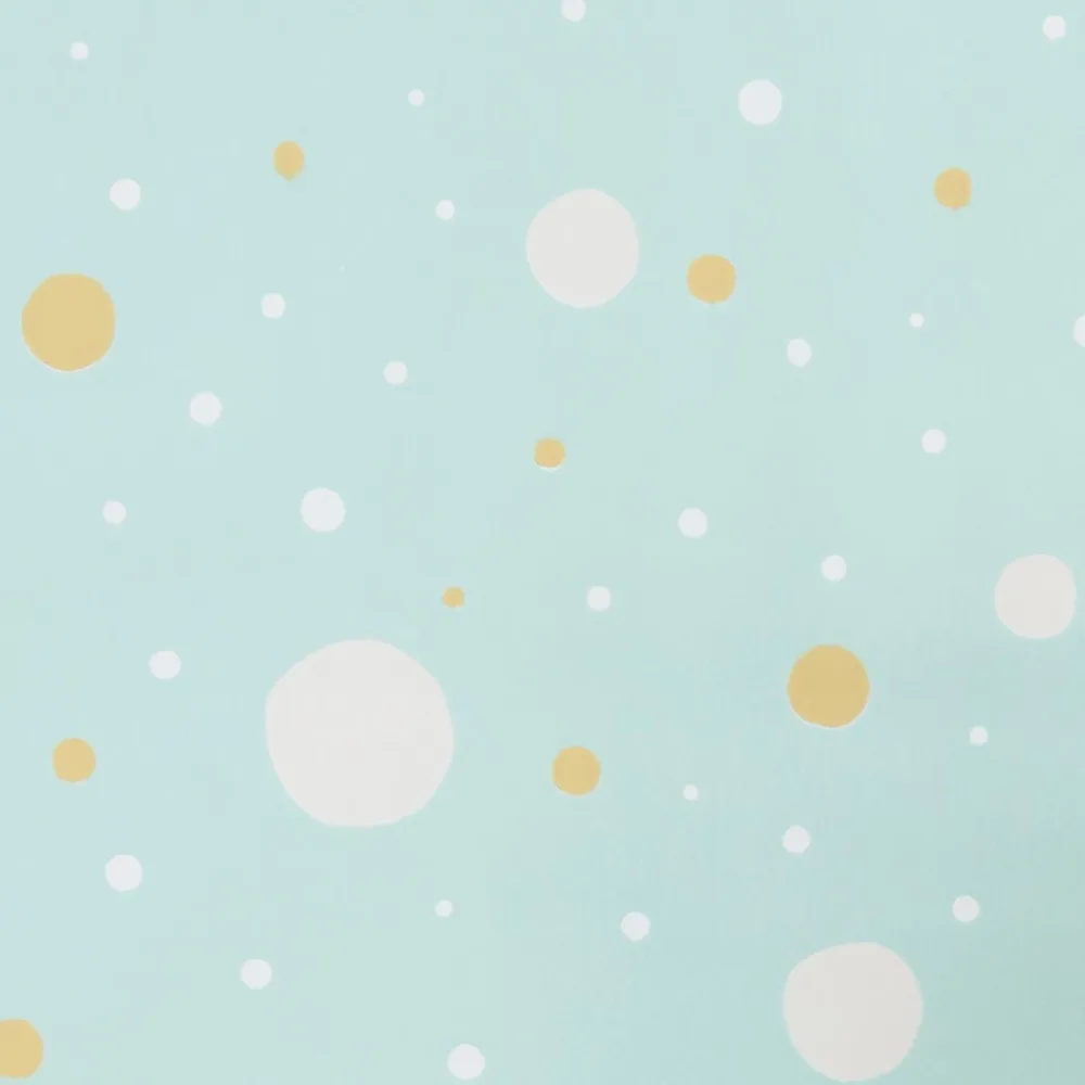 Treasure For Every Little Nook Confetti 117-02 Turkos Tapet | Stuvbutiken
