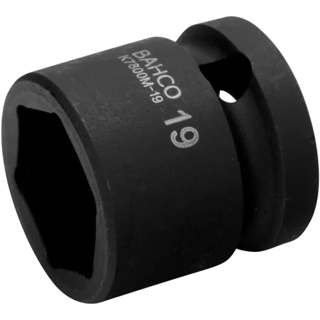 Bahco K7800M-24 Krafthylsa 1/2", extra kort 24 mm