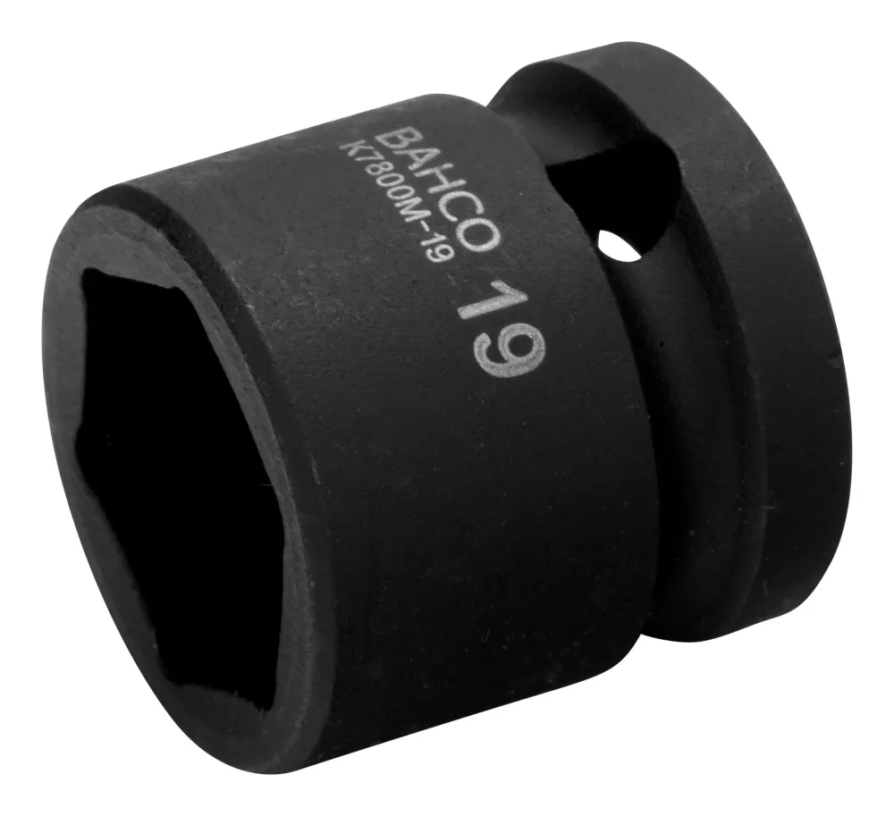 Bahco K7800M-24 Krafthylsa 1/2", extra kort 24 mm