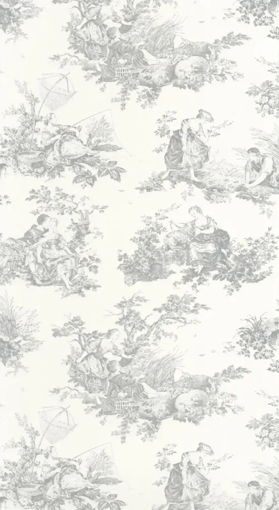 Casadeco Scene D'Été Gris Perle