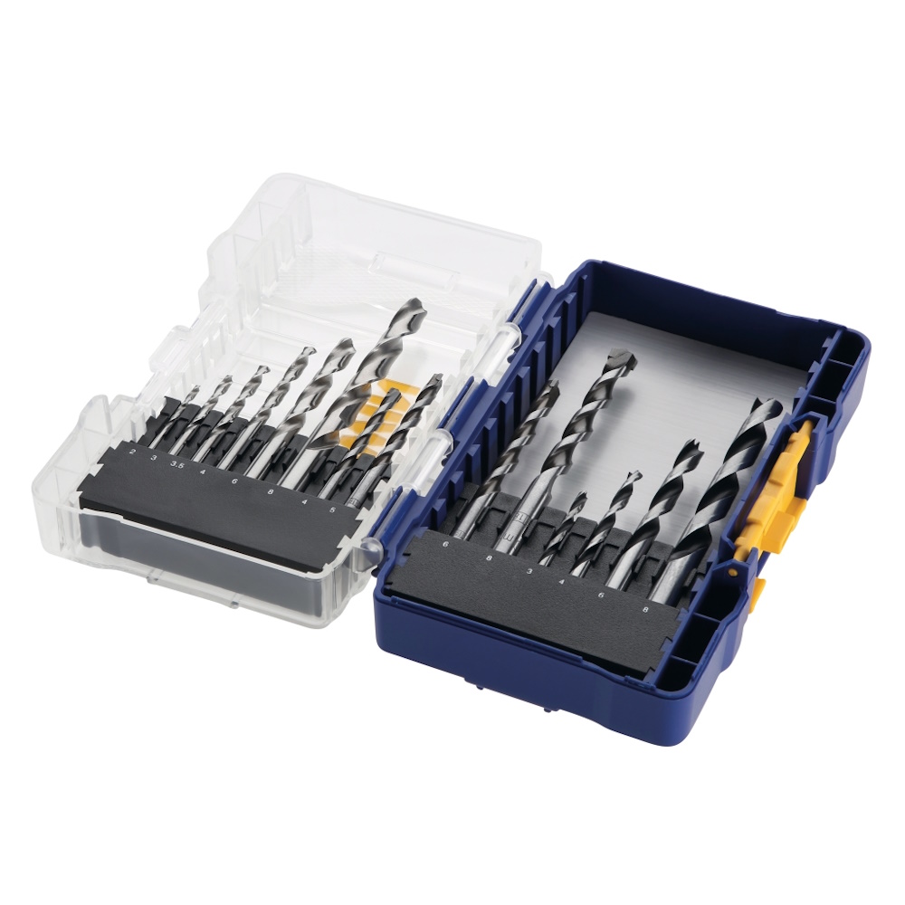 Borrset Litet Tufft Fodral, 14-Delar, Irwin