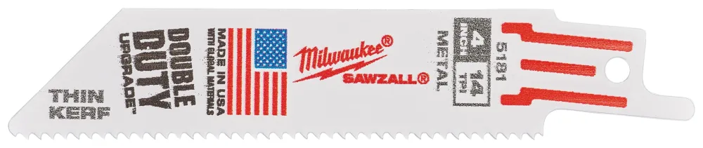 Milwaukee 48475162 Tigersågblad 14T, 5-pack 90 mm - Bild 2