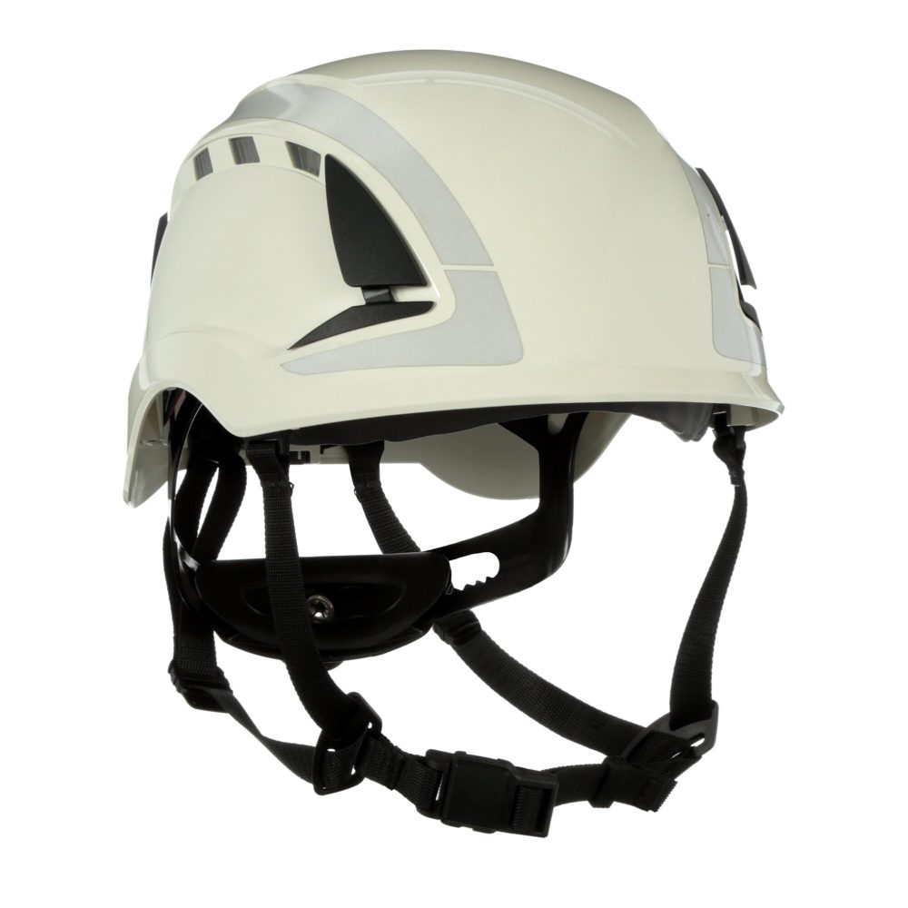 Kjøp Skyddshjälm SecureFit X5000, ventilerad, vit med reflex, X5001V-CE