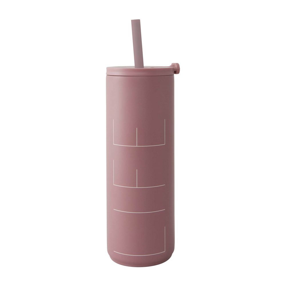 Travel Life termosflaska med sugrör 50 cl, Ash rose