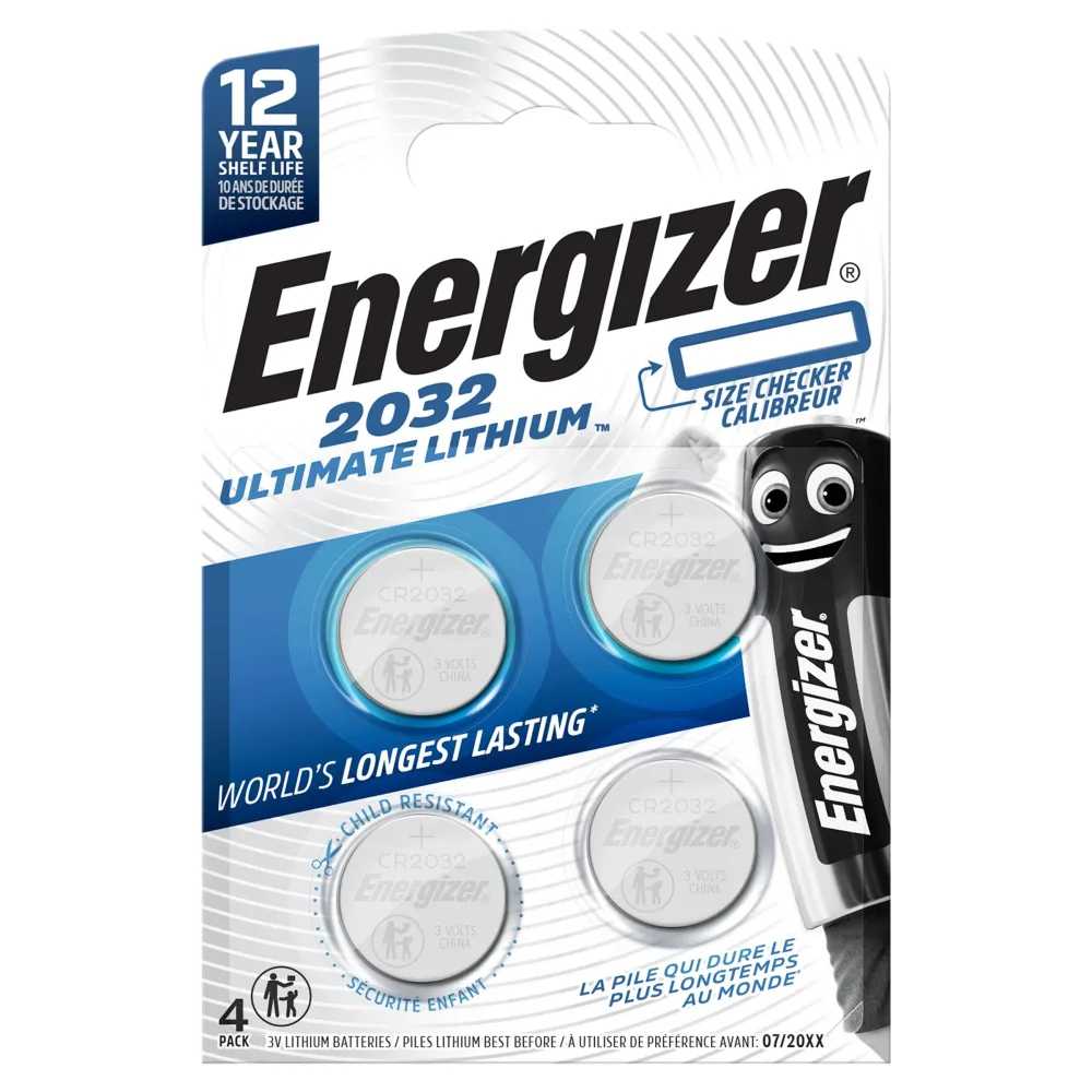 Energizer Ultimate Lithium Knappcellsbatteri CR2032, 3 V 2-pack - Bild 2