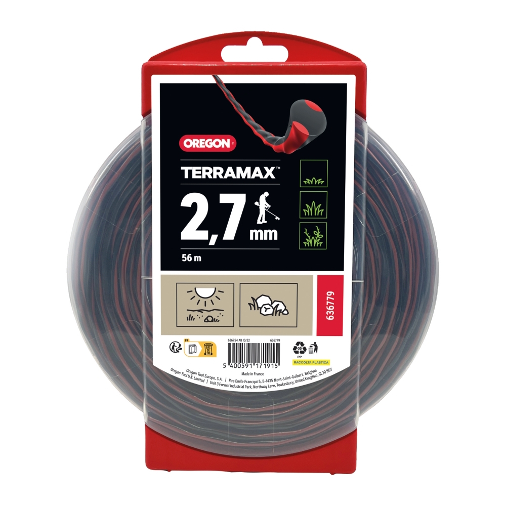 TerraMax Trimmerlina 2,7mm×56m Oregon