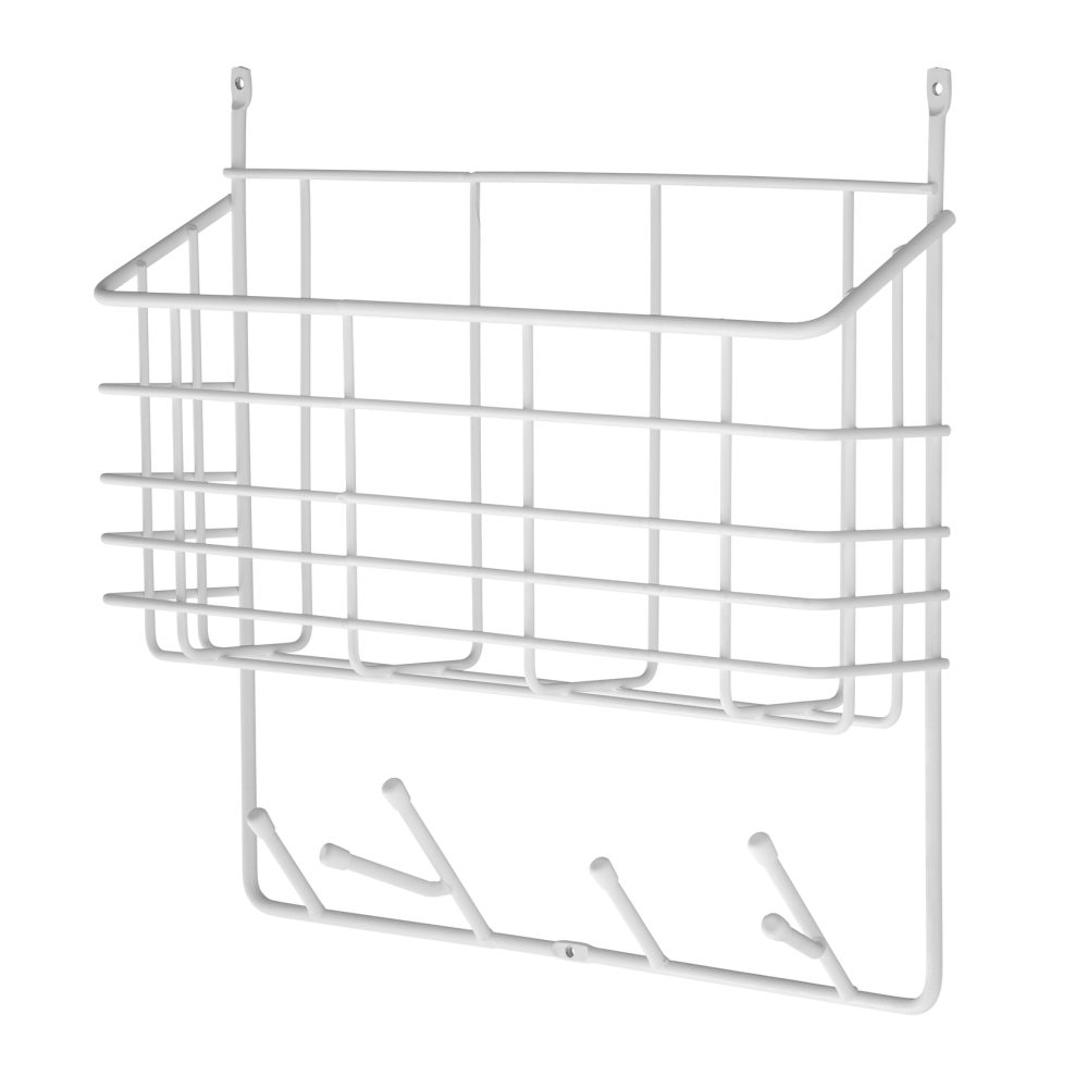 Mitten Shelf S hylla, Vit