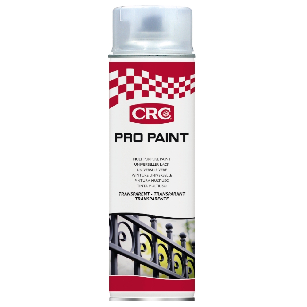 Sprayfärg PRO Paint 500ml Klarlack CRC
