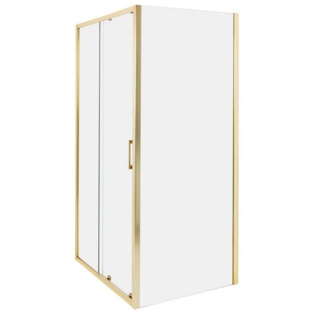 Duschväggar Yoro Transparent/guld