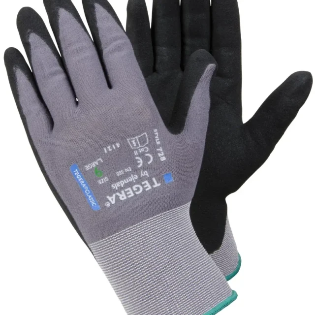 Tegera 728 Montagehandske Nitril/Handflatedoppad 7
