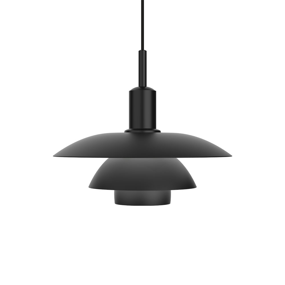 PH 5/5 pendel, Metall svart