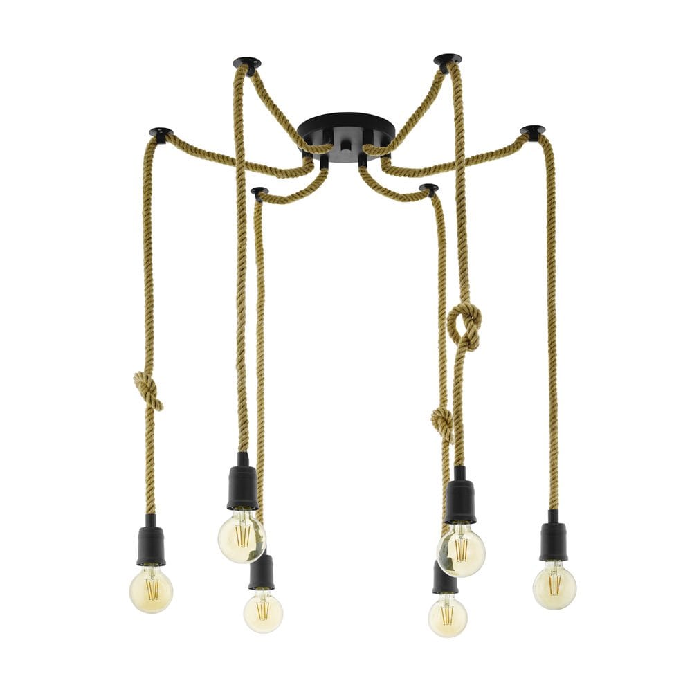 Taklampa Rampside med 6 Lampor