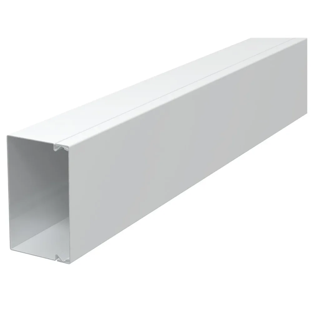 Obo Bettermann 6248624 Matarkanal elförzinkad, polarvit, 2 m 100 x 60 mm - Bild 2