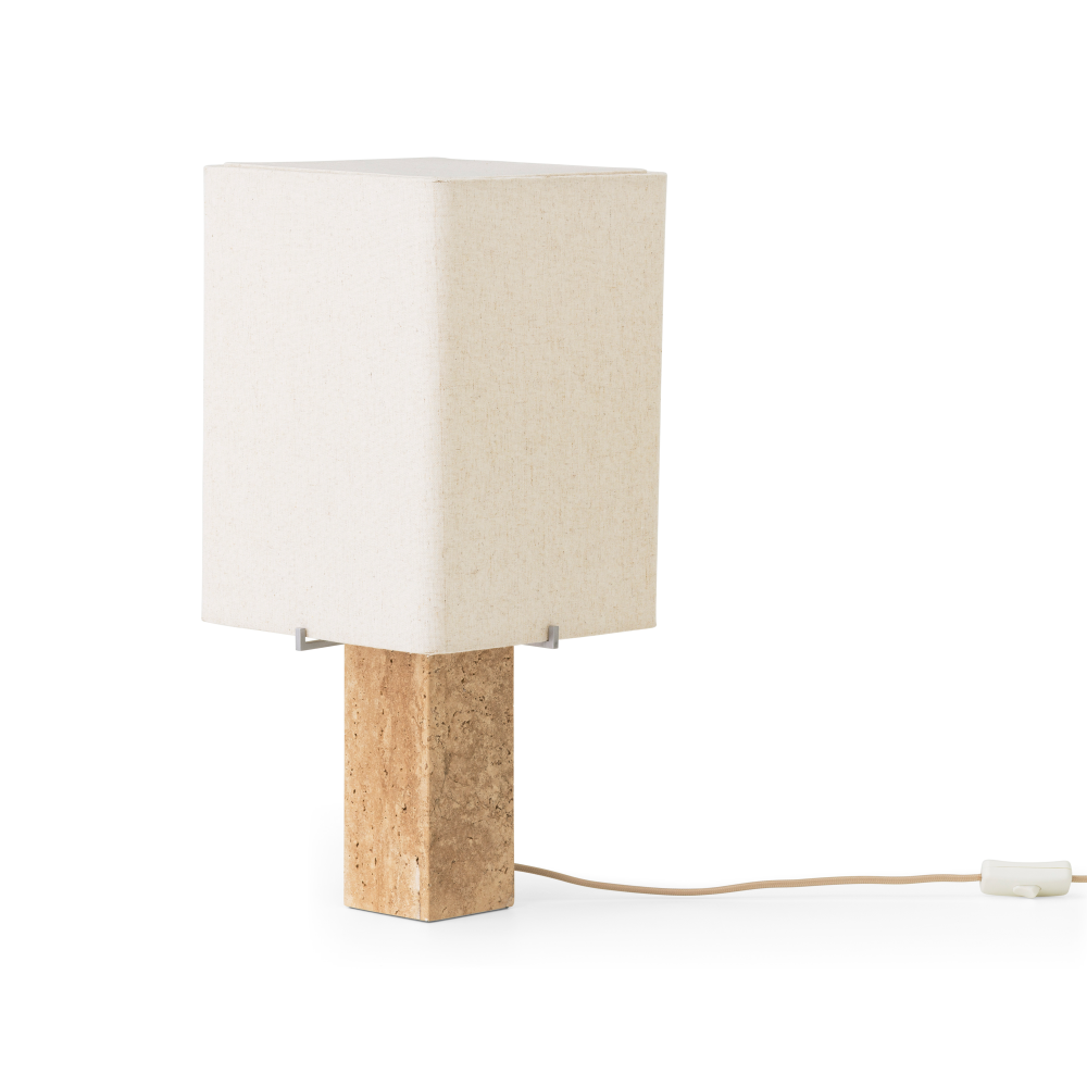 Nonna bordslampa 49 cm, Travertine-sand