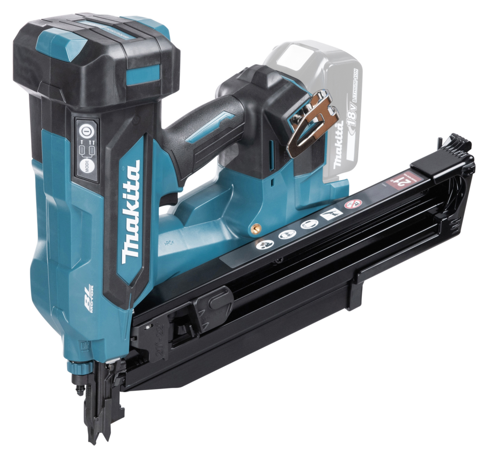 SPIKPISTOL DBN901ZK MAKITA 18V SOLO VÄSKA 21GR 90MM